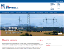 Tablet Screenshot of elektrosrbija.rs